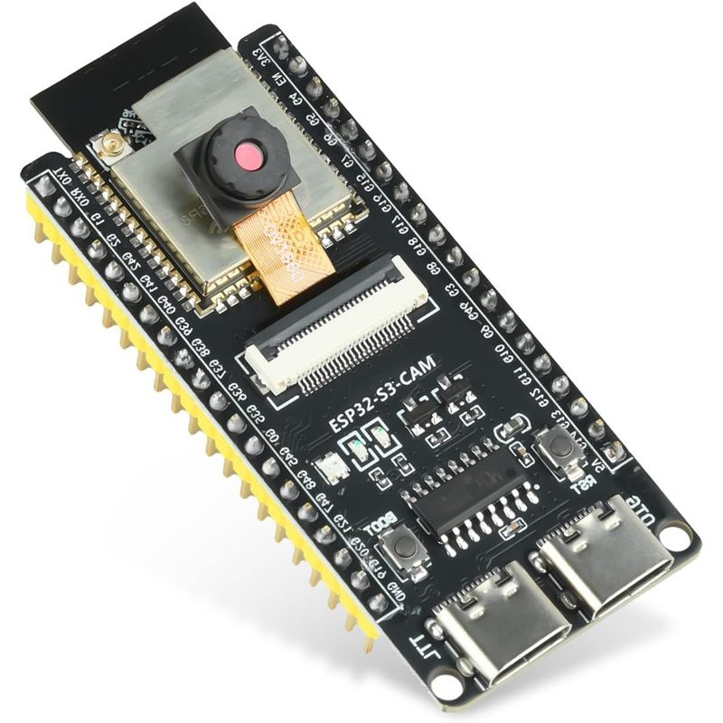 Esp32 Wifi Bluetooth Module - บอร์ด ESP32-S3-CAM พร้อมกล้อง OV3660, โมดูล N16R8,