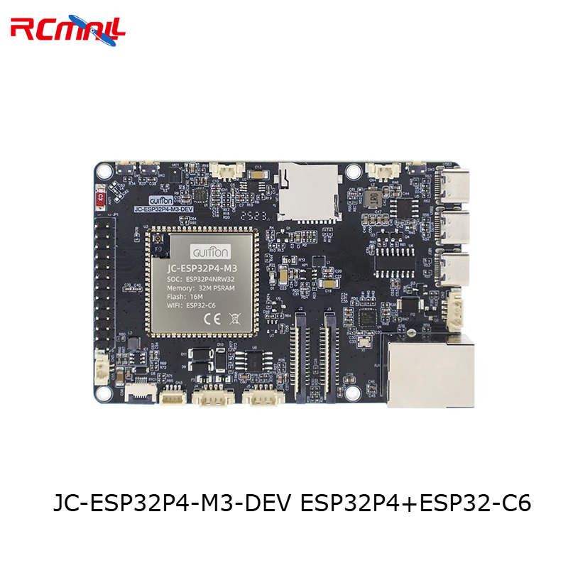 Esp32 C6 - บอร์ดพัฒนา JC-ESP32P4-M3-DEV ESP32P4+ESP32-C6 32MB PSRAM 16MB