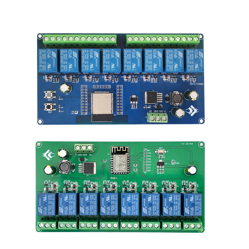 Espressif Esp32 - ESP8266 / ESP32 WIFI โมดูลรีเลย์ 8