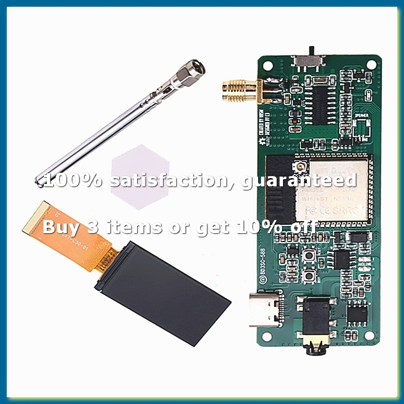 Esp32 - BD3CS-588 SI4732 ชุดเมนบอร์ดวิทยุแบบเต็มย่านความถี่ ESP32-S3 WiFi+BT5.0 จอแสดงผลสีขนาด