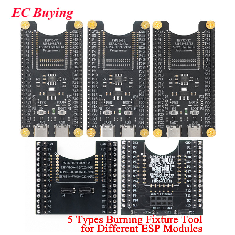 Esp32 S2 - เครื่องมือทดสอบการเบิร์นโปรแกรม ESP32 ESP8266 ESP8684 ESP8685 ESP32-S3/S2/C6/C61/SOLO-32