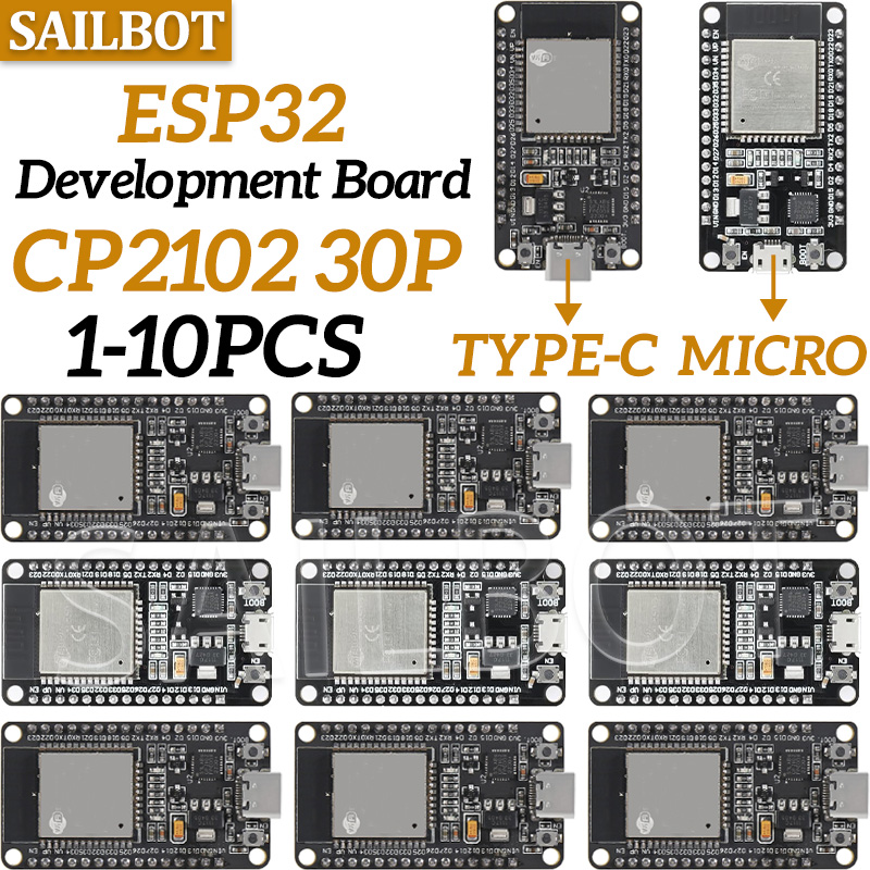 Esp32 Devkit - 1/5/10PCS WR-32 32-S บอร์ดพัฒนา WiFi +