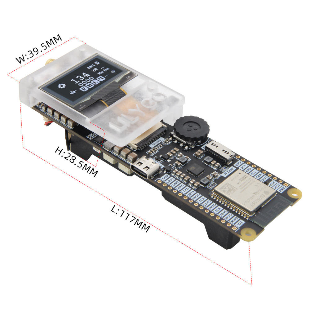 Esp32 Development Board - บอร์ดพัฒนา T-TWR Plus OpenEdition ESP32-S3 พร้อม