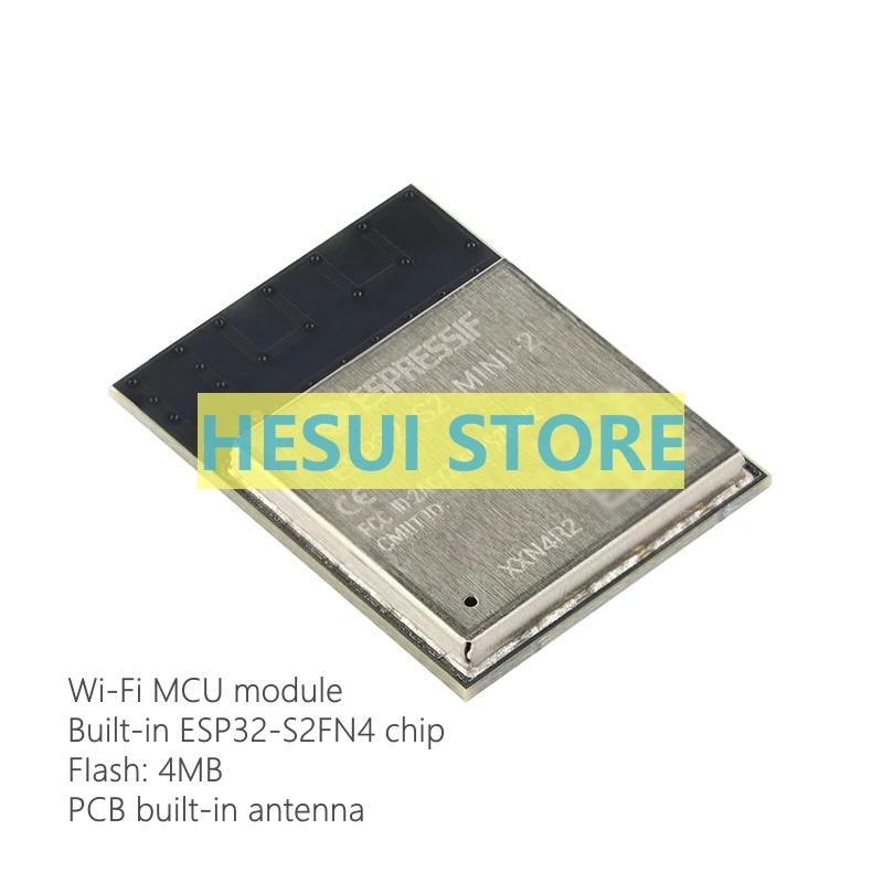 Esp32 S2 - โมดูล Wi-Fi ESP32-S2-MINI-2-N4R2 ความถี่ 2.4GHz หน่วยความจำแฟลช