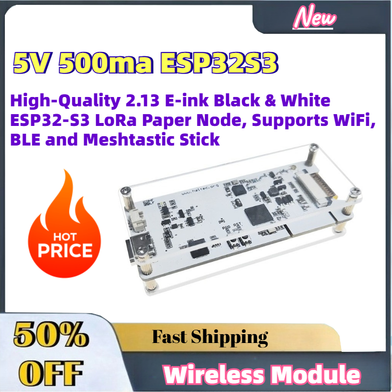 Esp32 S2 - กระดาษอิเล็กทรอนิกส์ E-ink คุณภาพสูง ขนาด 2.13 นิ้ว