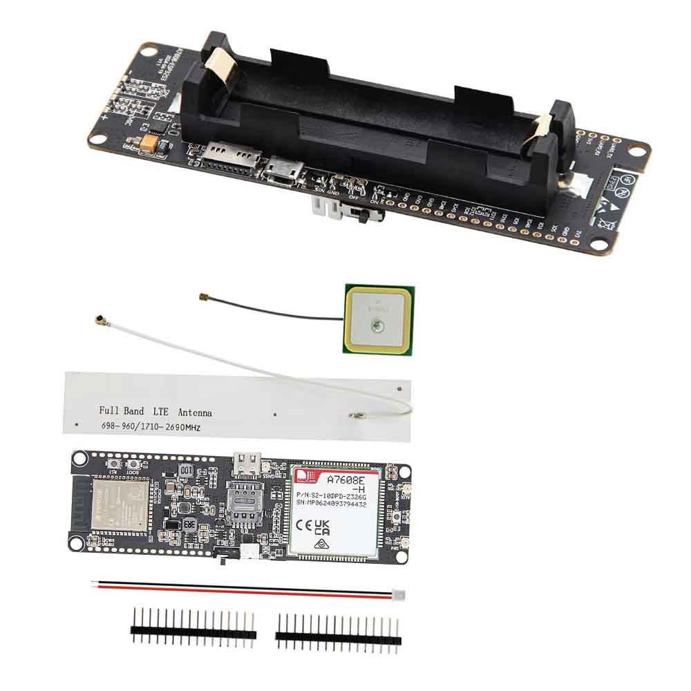 Esp32 Uart Module - โมดูลการสื่อสารไร้สาย ESP32-S3 LTE GSM A7608SA A7608E