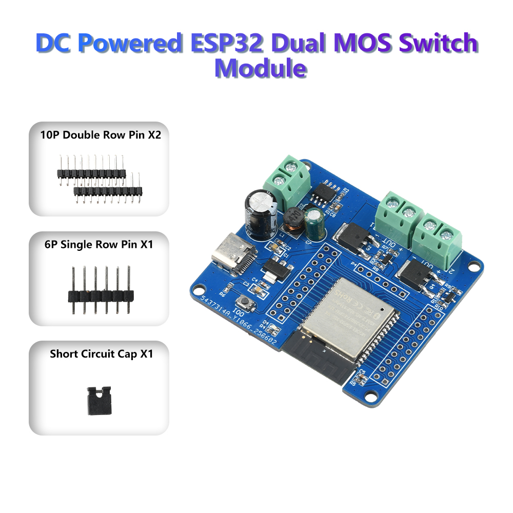 DC 5-60V ESP32 2/4-Way MOS โมด - Esp32 Uart Module บทวิจารณ์และราคา