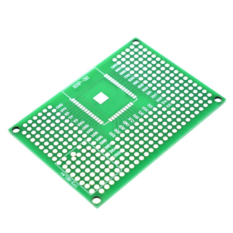 5x7ซม. ต้นแบบด้านคู่บอร์ด PCB  - Esp8266 บทวิจารณ์และราคา