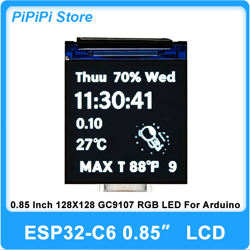ESP32 C6 0.85 นิ้ว 128X128 หน้ - Esp32 C6 บทวิจารณ์และราคา