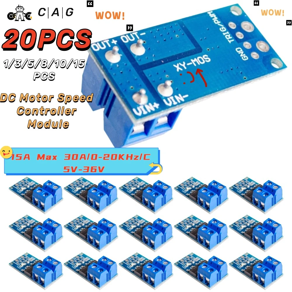 1 - 20 ชิ้น 15A 400 วัตต์ MOSF - Esp32 Uart Module บทวิจารณ์และราคา