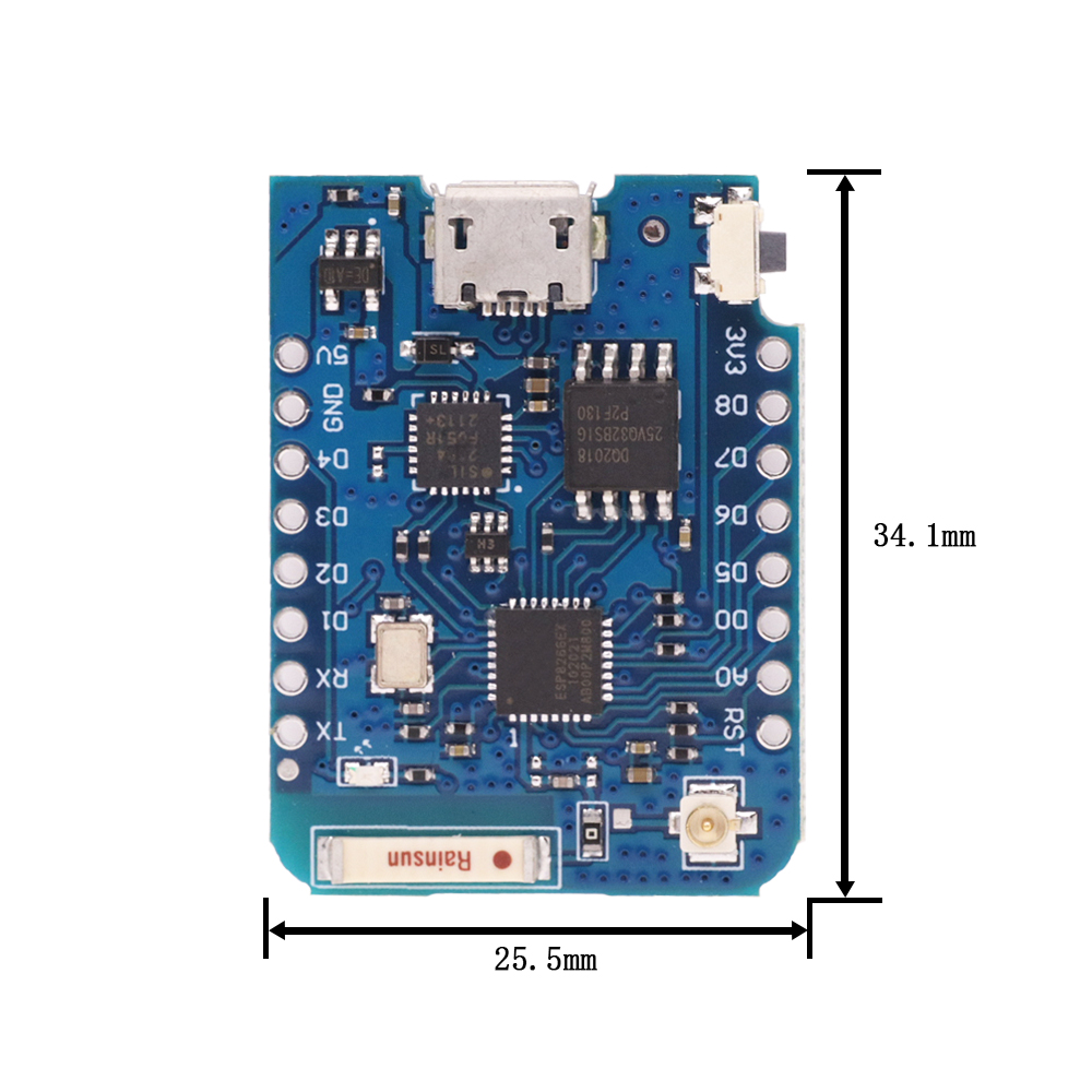 Wemos D1มินิโปร V3.0 NodeMcu 4 - Esp8266 Nodemcu บทวิจารณ์และราคา