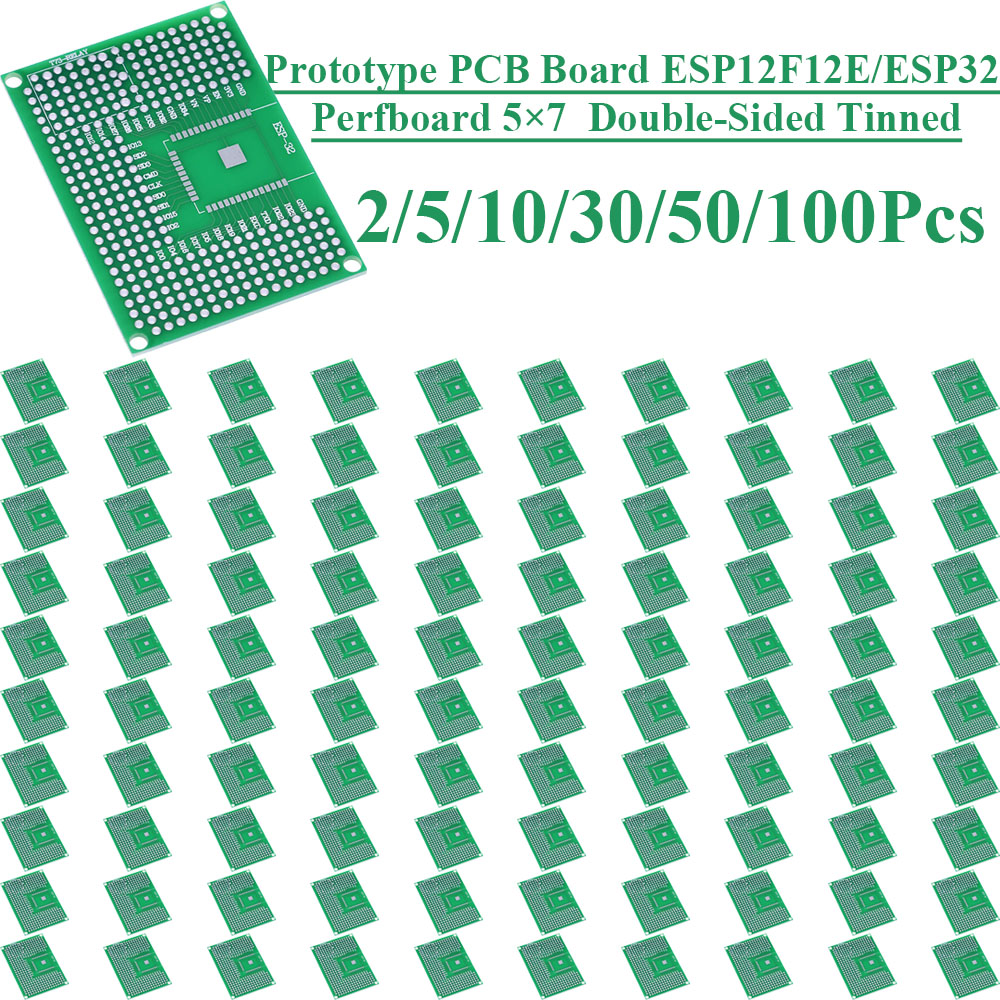 2~100 ชิ้น บอร์ด PCB ต้นแบบแบบ - Esp8266 บทวิจารณ์และราคา