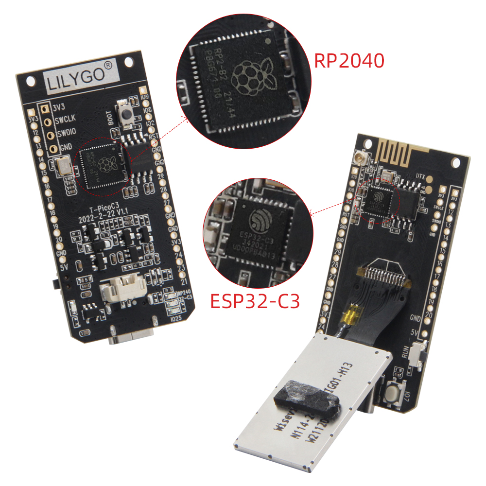 LILYGO® T-PicoC3 picopro โมดูล - Esp32 C6 บทวิจารณ์และราคา