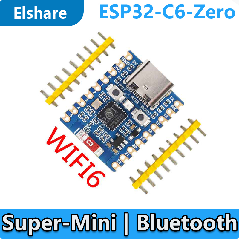 บอร์ดพัฒนา ESP32-C6 WiFi 6 รุ่ - Esp32 C6 บทวิจารณ์และราคา