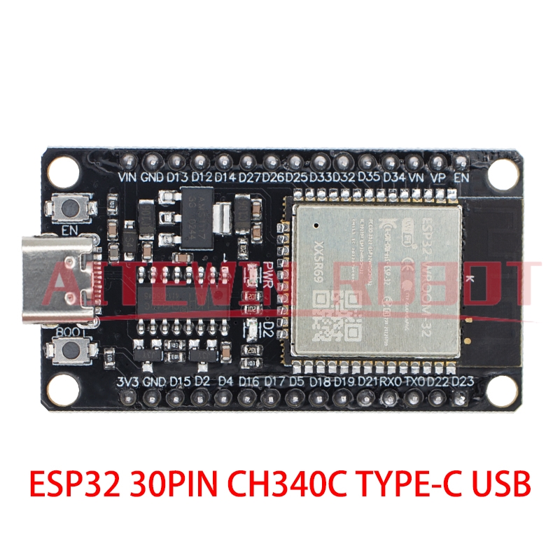 ESP32 บอร์ดพัฒนา 30PIN Type-C/ - Esp32 Devkit บทวิจารณ์และราคา