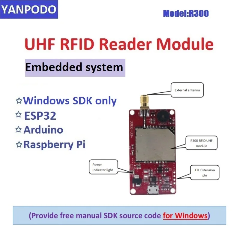 โมดูลเครื่องอ่าน RFID UHF R300 - Esp32 Uart Module บทวิจารณ์และราคา