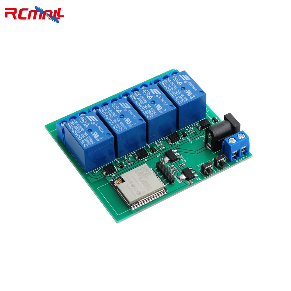 ESP32S 4CH โมดูลรีเลย์ ESP32 W - Esp32 Wifi Bluetooth Module บทวิจารณ์และราคา