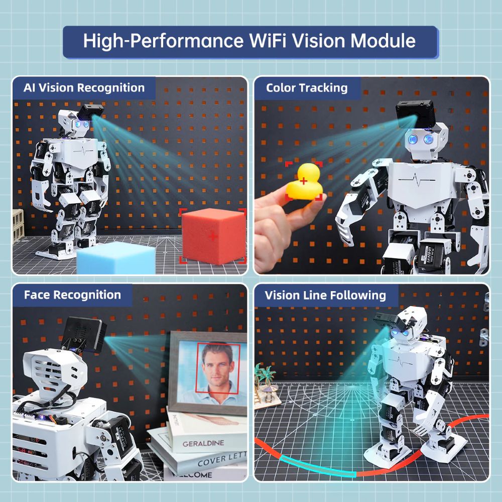 หุ่นยนต์ฮิวแมนนอยด์ Hiwonder T - Esp32 บทวิจารณ์และราคา