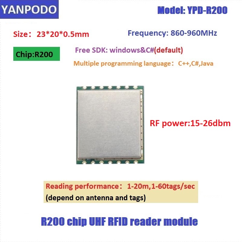 R200 ชิป UHF RFID รีดเดอร์ โมด - Esp32 Uart Module บทวิจารณ์และราคา