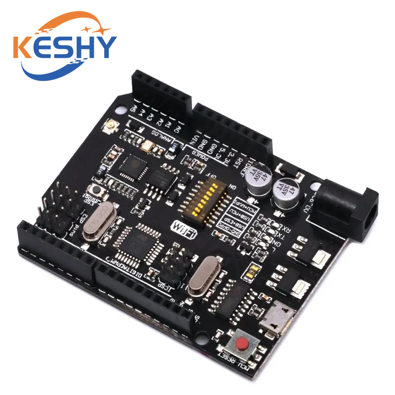 UNO + WiFi R3 ATmega328P + ESP - Esp8266 Nodemcu บทวิจารณ์และราคา